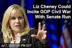 Liz Cheney Could Cause GOP Civil War with Senate Run