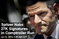 Spitzer Nabs 27K Signatures in Comptroller Run