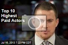Top 10 Highest Paid Actors