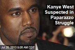 Kanye West Suspected in Paparazzo Struggle
