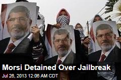 Morsi Detained Over Hamas Ties