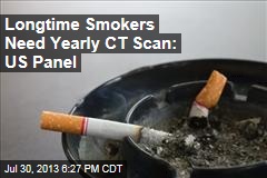 Longtime Smokers Need Yearly CT Scan: US Panel