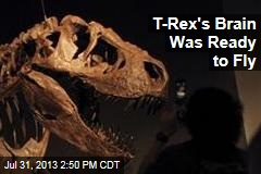 T-Rex&#39;s Brain Was Ready to Fly
