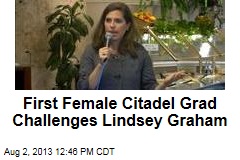 Lindsey Graham Draws Challenge From First Female Citadel Grad