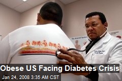 Obese US Facing Diabetes Crisis