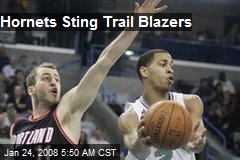 Hornets Sting Trail Blazers