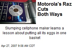 Motorola's Razr Cuts Both Ways