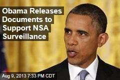Obama Releases Documents to Support NSA Surveillance