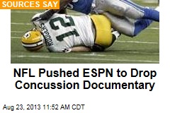 NFL Pushed ESPN to Drop Concussion Documentary