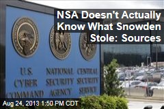 NSA Doesn&#39;t Actually Know What Snowden Stole: Sources