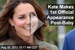 Kate Makes 1st Official Appearance Post-Baby