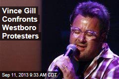 Vince Gill Confronts Westboro Protesters