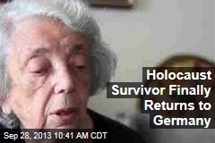 Holocaust Survivor Finally Returns to Germany