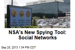 NSA&#39;s New Spying Tool: Social Networks
