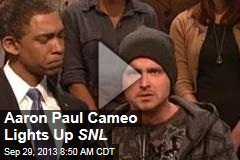 Aaron Paul Cameo Lights Up SNL