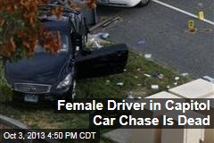 Female Driver in Capitol Car Chase Is Dead