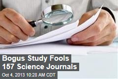 Bogus Study Fools 157 Science Journals