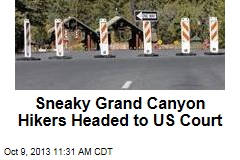 Sneaky Grand Canyon Hikers Headed to US Court