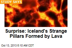Surprise: Strange Iceland Pillars Formed by Lava