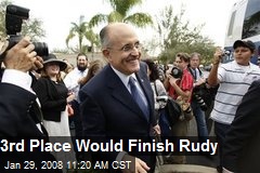 3rd Place Would Finish Rudy