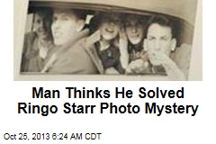 Man Thinks He Solved Ringo Starr Photo Mystery