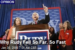 Why Rudy Fell So Far, So Fast
