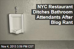 NYC Restaurant Ditches Bathroom Attendants After Blog Rant