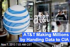 AT&amp;T Making Millions by Handing Data to CIA