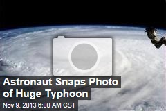 Astronaut Snaps Photo of Huge Typhoon