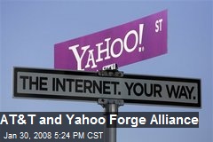 AT&amp;T and Yahoo Forge Alliance