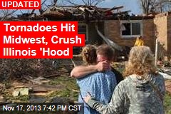 Tornado Hits Illinois; Bears Game Delayed