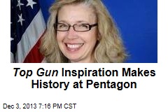 Top Gun Inspiration Makes History at Pentagon