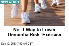 No. 1 Way to Lower Dementia Risk: Exercise