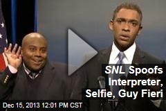SNL Spoofs Interpreter, Selfie, Guy Fieri