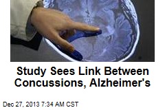 Study Sees Link Between Concussions, Alzheimer&#39;s