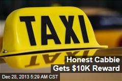 Honest Cabbie Gets $10K Reward