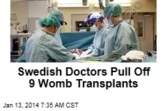 Swedish Doctors Pull Off 9 Womb Transplants