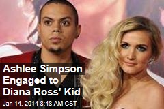 Ashlee Simpson Engaged to Diana Ross&#39; Kid
