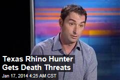 Texas Rhino Hunter Gets Death Threats