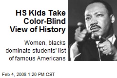 HS Kids Take Color-Blind View of History