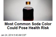 Most Common Soda Color Could Pose Health Risk