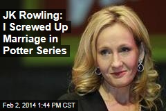 JK Rowling: I Screwed Up Plot Twist in Potter Series