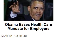 Obama Offers Another Delay in Health Care Requirement