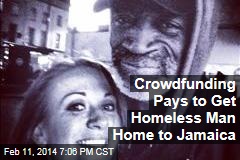 Crowdfunding Pays to Get Homeless Man Home to Jamaica