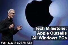 Tech Milestone: Apple Outsells All Windows PCs