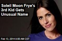 Soleil Moon Frye Has 3rd Uniquely Named Baby