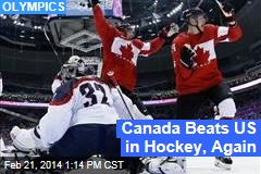 Canada Eliminates US in Hockey, Again
