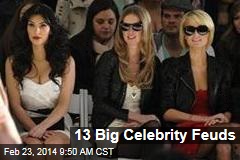 13 Big Celebrity Feuds