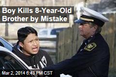 Boy Shoots, Kills 8-Year-Old Brother
