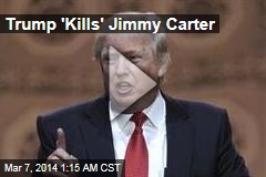 Trump &#39;Bumps Off&#39; Jimmy Carter